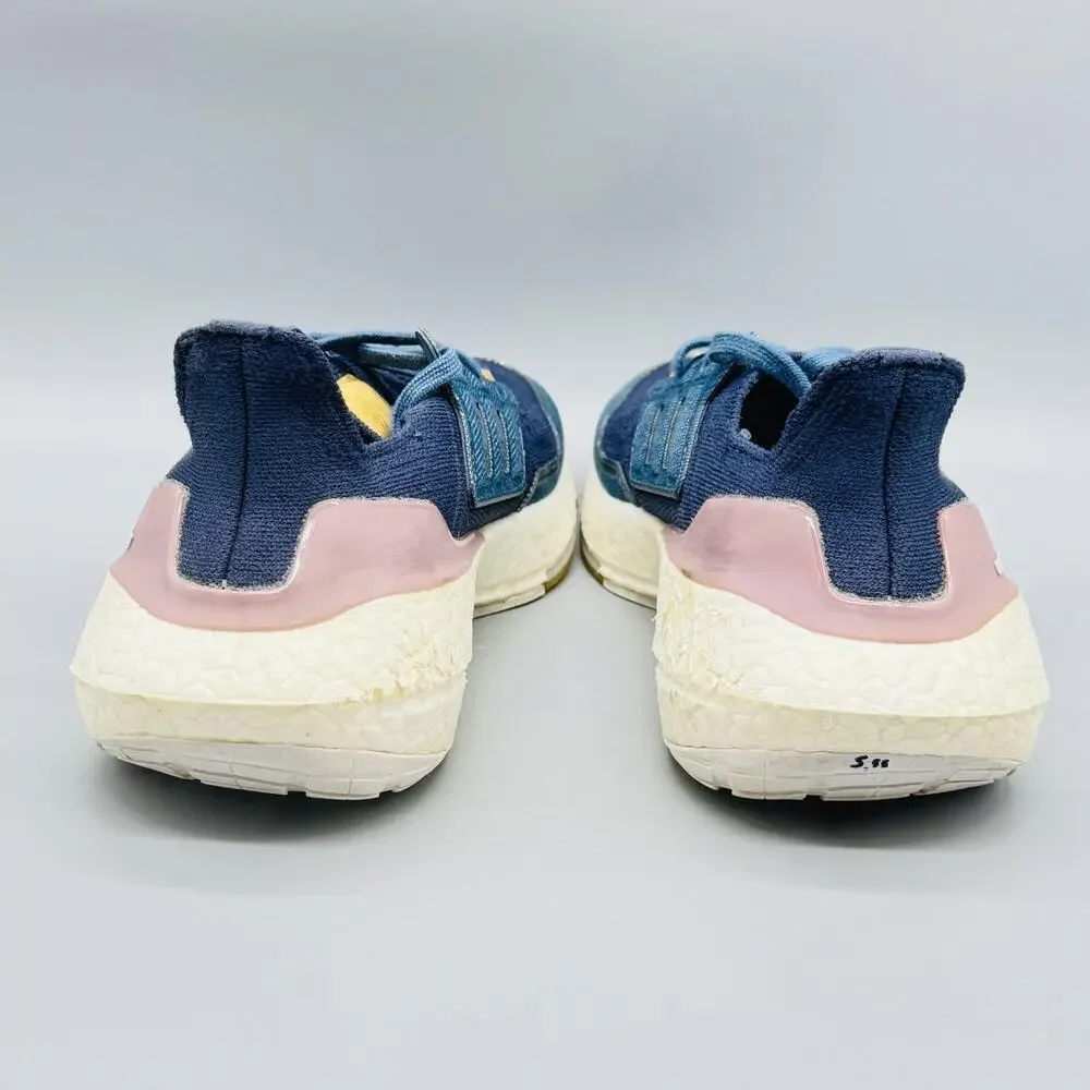 Adidas Shoes Womens 6 Blue Pink Ultraboost 22 Parley Running Athletic Sneakers - Picture 6 of 11